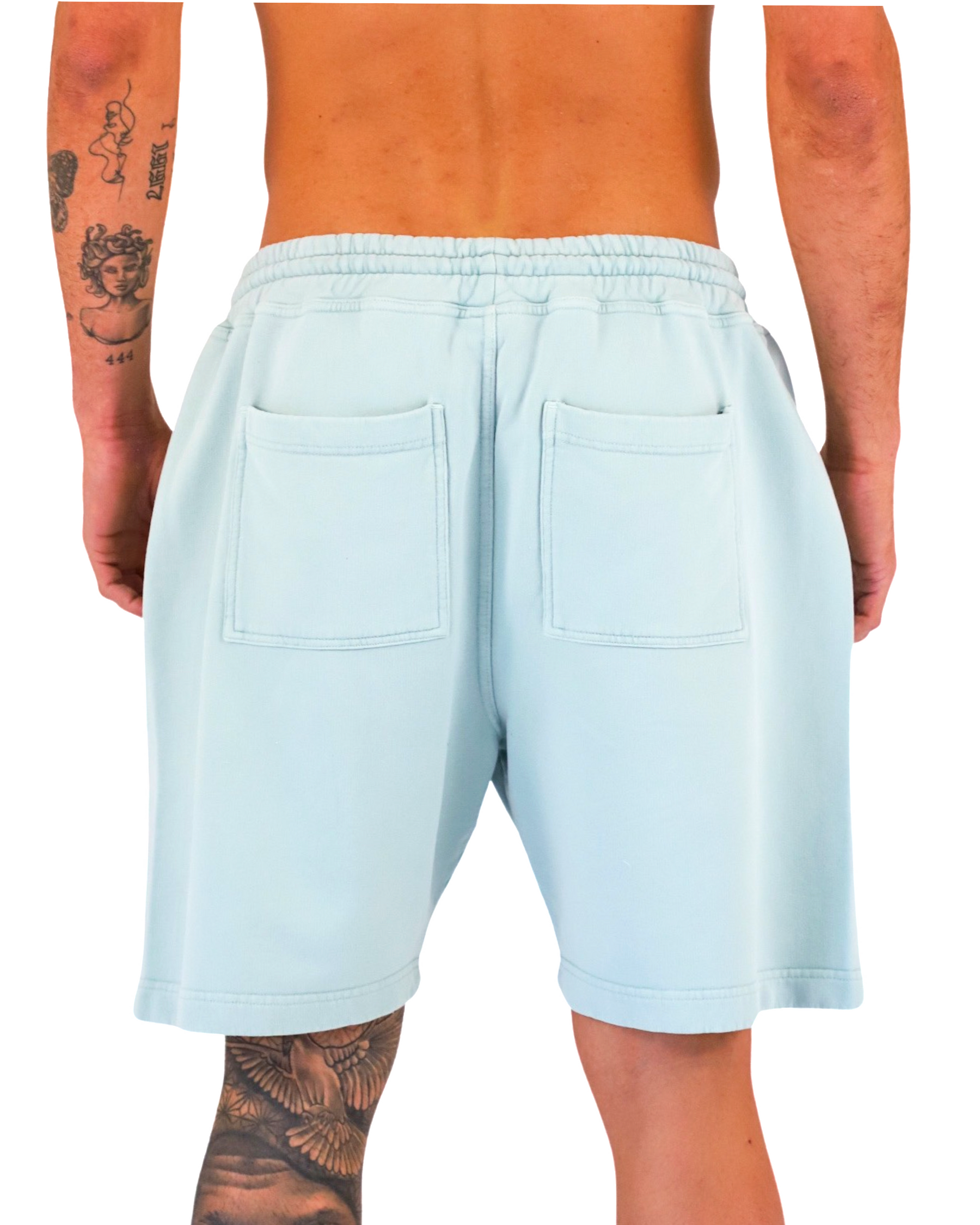 ALL-TIMES SHORTS WASHED-OUT GLACIER GREEN